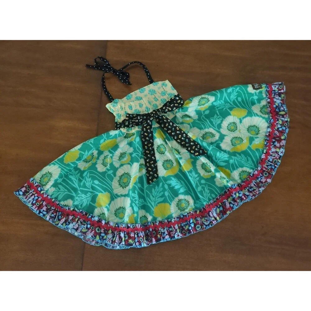 Matilda Jane Platinum Round About Ellie Dress NEW size 4 RARE 1/1